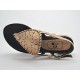 230268-Flip flop sandal in gold leather