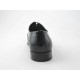 Zapato oxford con cordones y puntera para hombre en charol color negro - Tallas disponibles:  49, 51