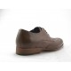 Zapato derby para hombre con cordones y punta de ala en piel de color gris pardo - Tallas disponibles:  47, 52