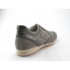 Zapato deportivo con cordones para hombre en gamuza beis arena, piel gris y tejido - Tallas disponibles:  36