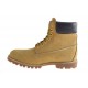 Bottine avec lacets pour hommes en cuir nubuck jaune ocre - Pointures disponibles:  36, 38