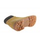 Bottine avec lacets pour hommes en cuir nubuck jaune ocre - Pointures disponibles:  36, 38