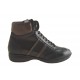 Stivaletto da uomo con stringhe in pelle nera e marrone - Misure disponibili: 37, 38