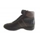 Stivaletto da uomo con stringhe in pelle nera e marrone - Misure disponibili: 37, 38