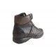 Stivaletto da uomo con stringhe in pelle nera e marrone - Misure disponibili: 37, 38