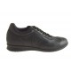 Zapatos para hombre con cordones en piel de color negro - Tallas disponibles:  36