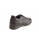 Chaussure sportif à lacets pour hommes en cuir marron foncé - Pointures disponibles:  36