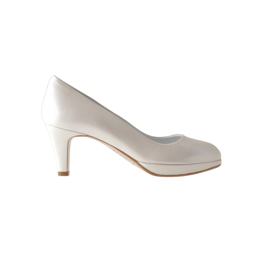 ivory pump heels