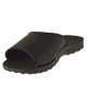Pantoufles pour hommes en matériau écologique imperméable noir - Pointures disponibles:  46