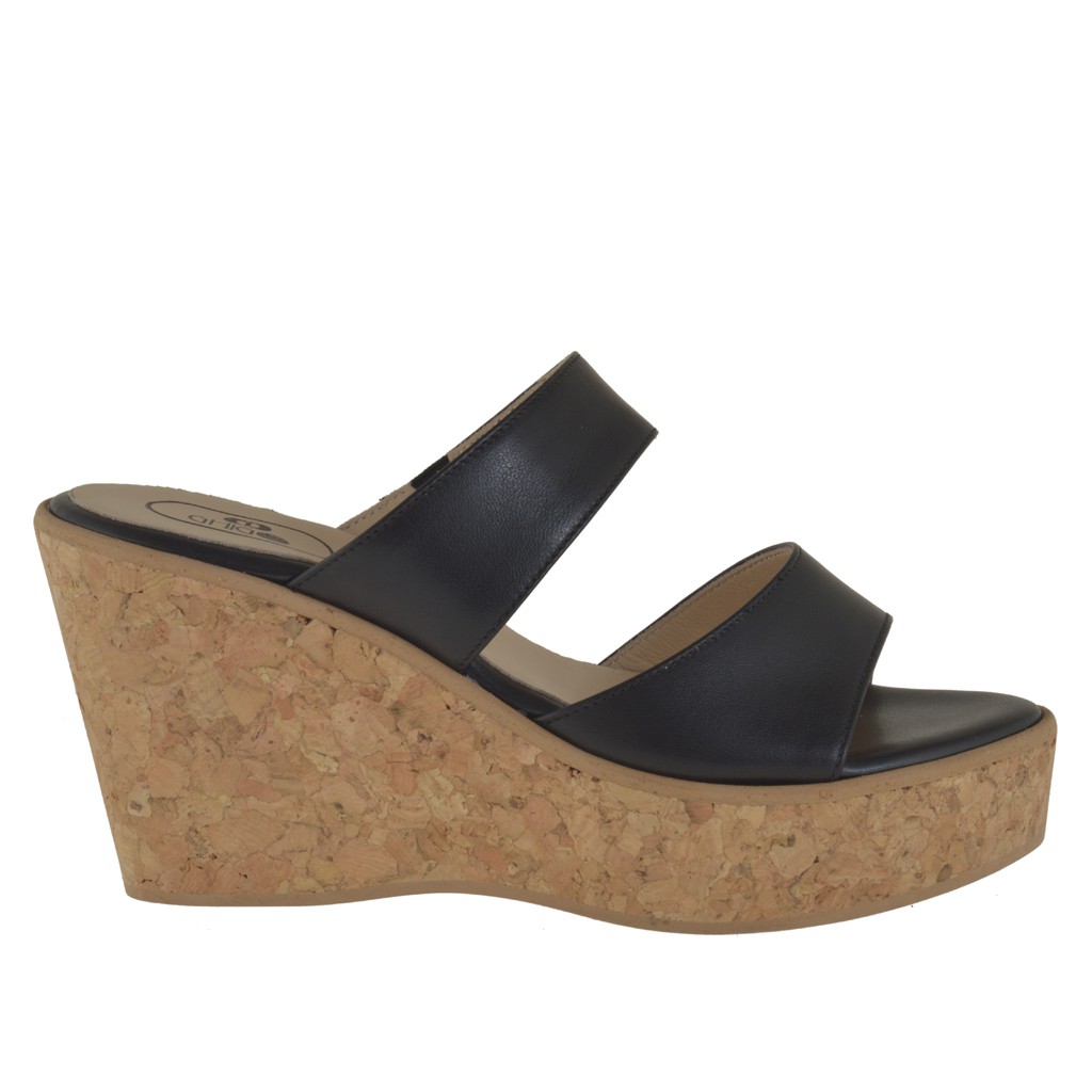 sabot femme talon compense