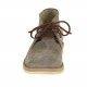 Men's laced ankle shoe in grey suede - Available sizes:  46