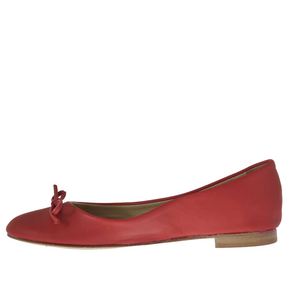 ballerina shoes leather