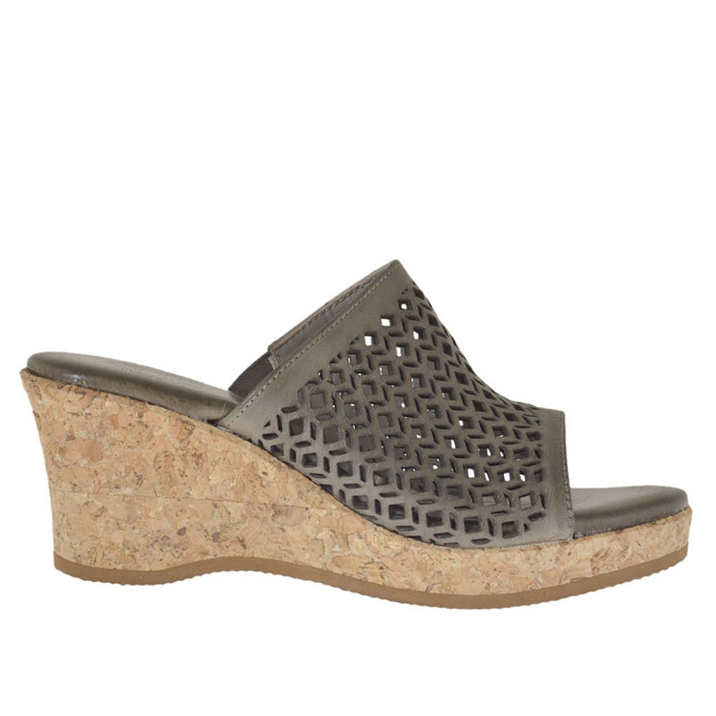 sabot donna con zeppa