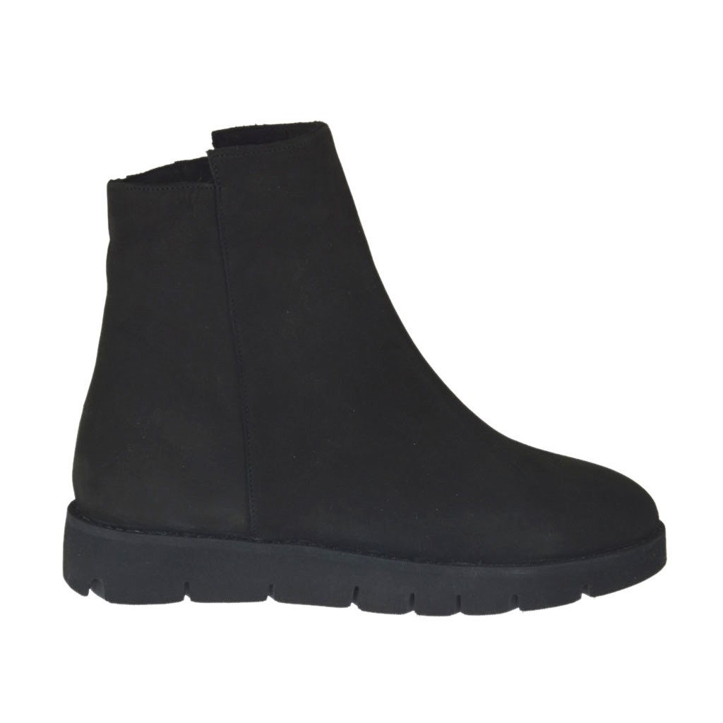 Botin Negro Cuña Mujer | Shop www.jardimartimoniz.pt