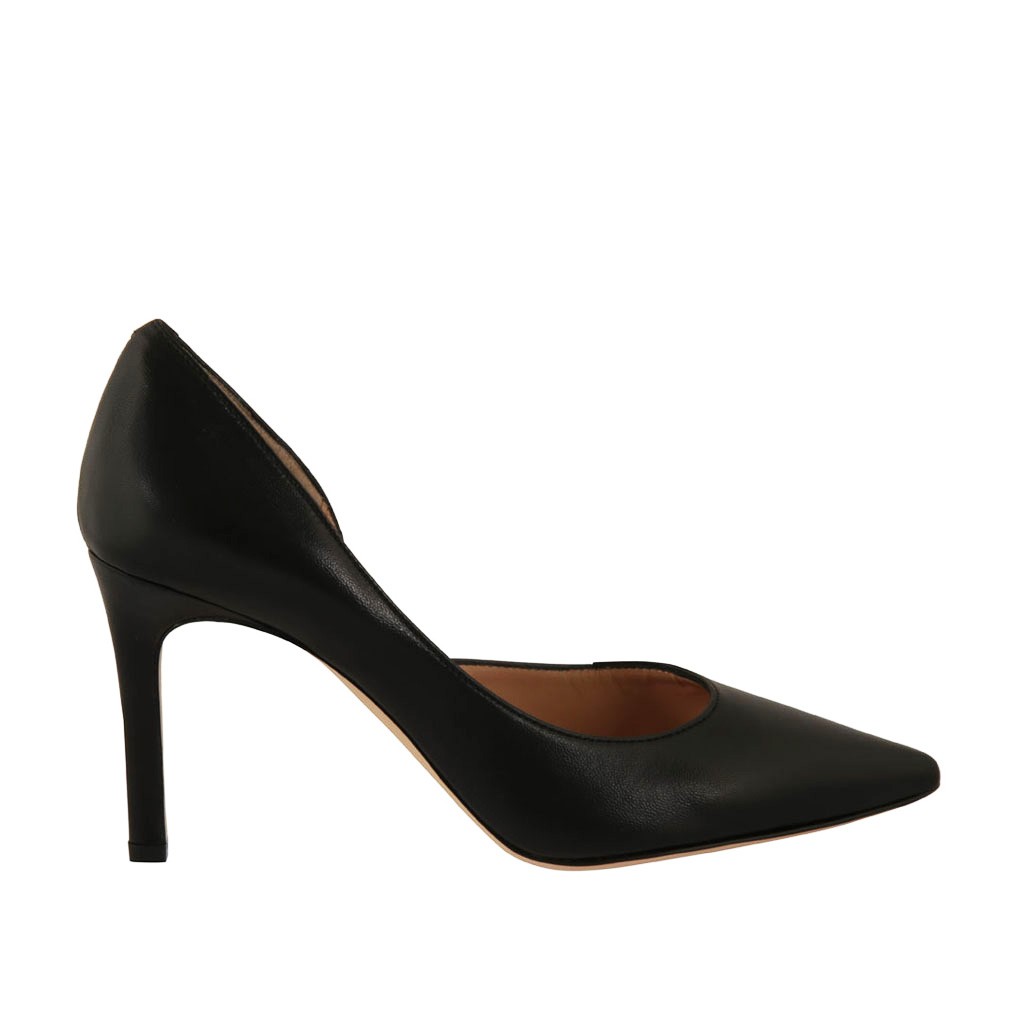 escarpins femme ouvert devant