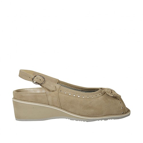 Suede insole sandals new arrivals