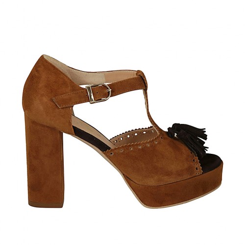 chaussure plateforme ouverte