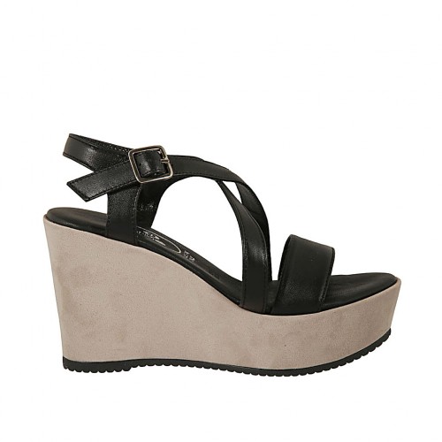 Sandalia Cuña Piel Outlet Online, UP TO 57% OFF | www.apmusicales.com