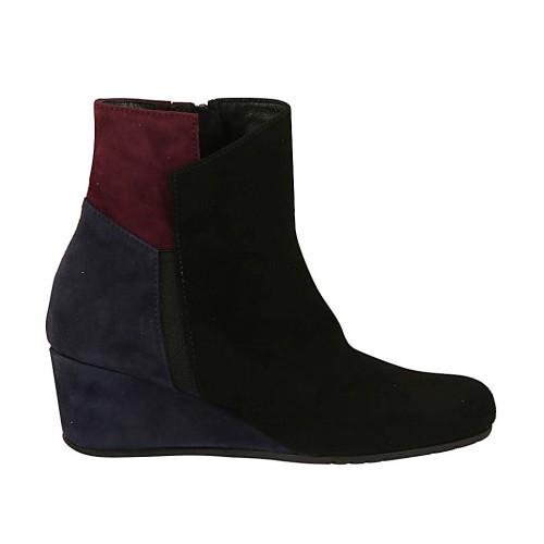 Botin Negro Cuña Mujer Sale Online, 59% OFF | www.ingeniovirtual.com