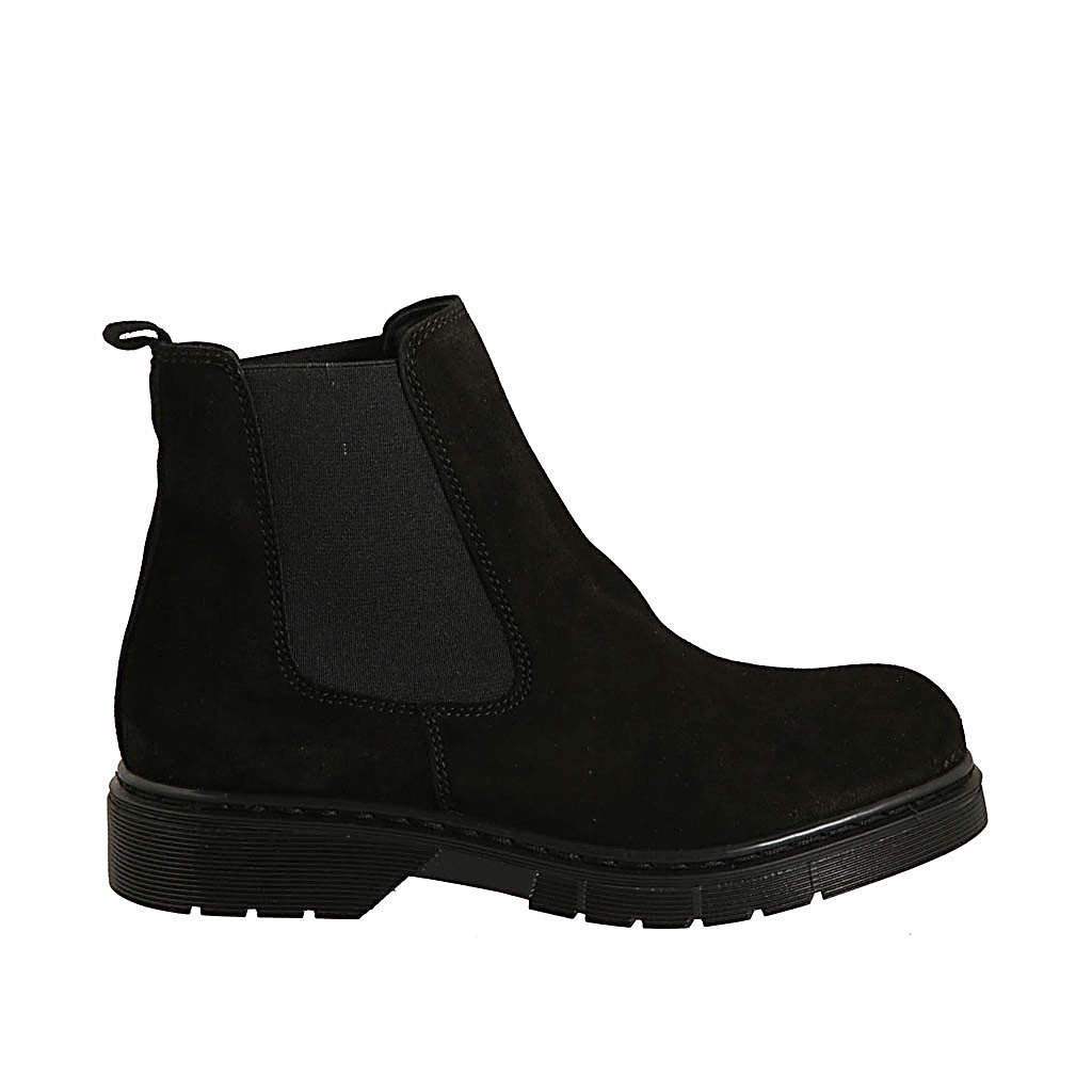 Tacon plataforma de Botines para Mujer de gamuza | FASHIOLA.mx