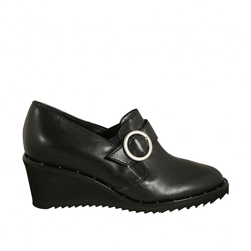 De Vestir Zapatos De CuÃ±a Negro Wedge CuÃ±as Para Calzado Zapatos De