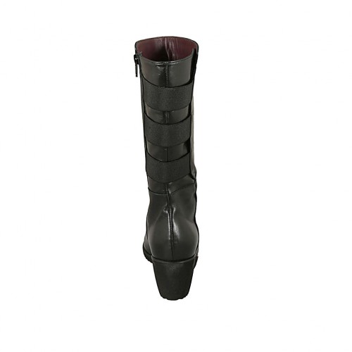 Bota Media Caña Negra Mujer | Shop www.jardimartimoniz.pt