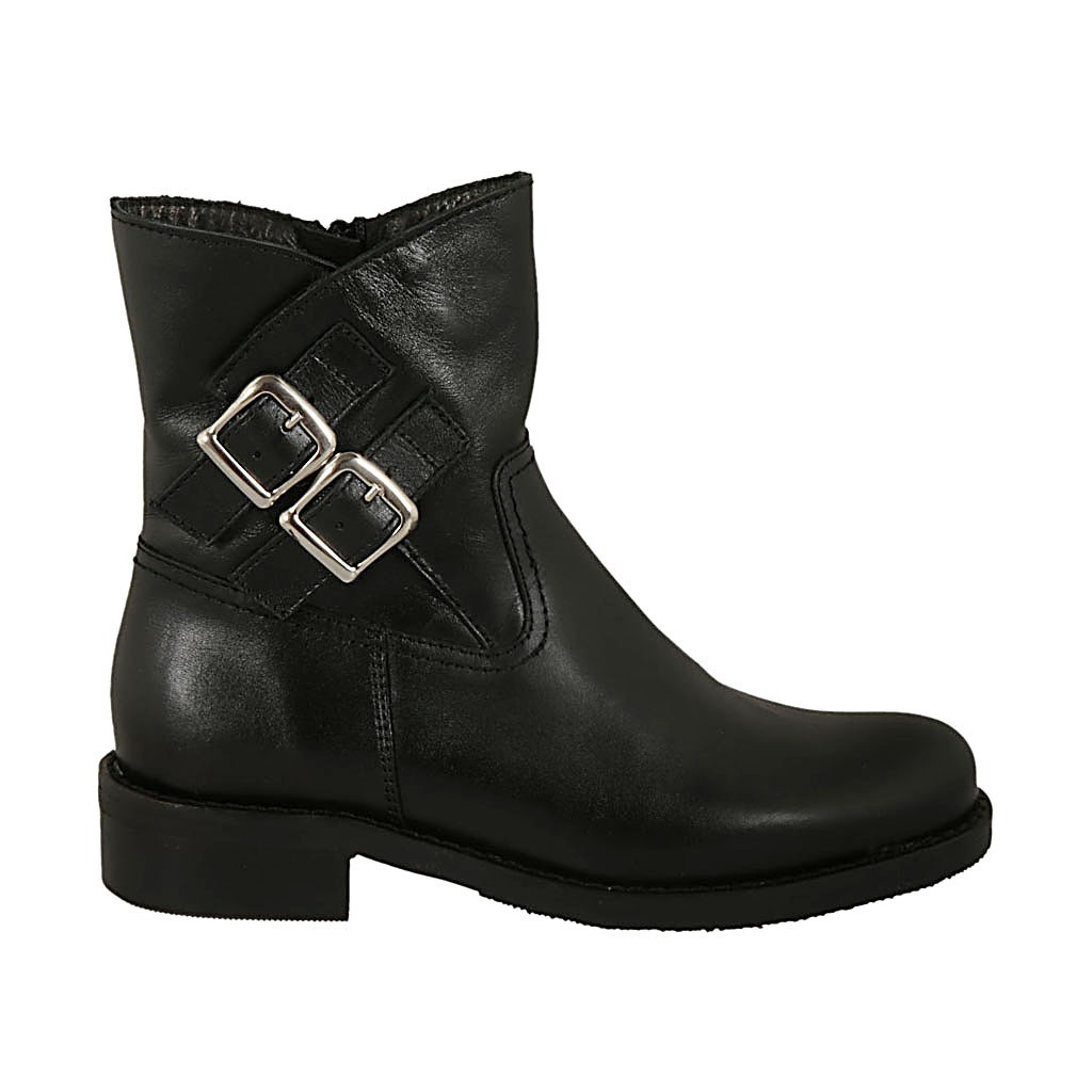 zipper ankle boots womens