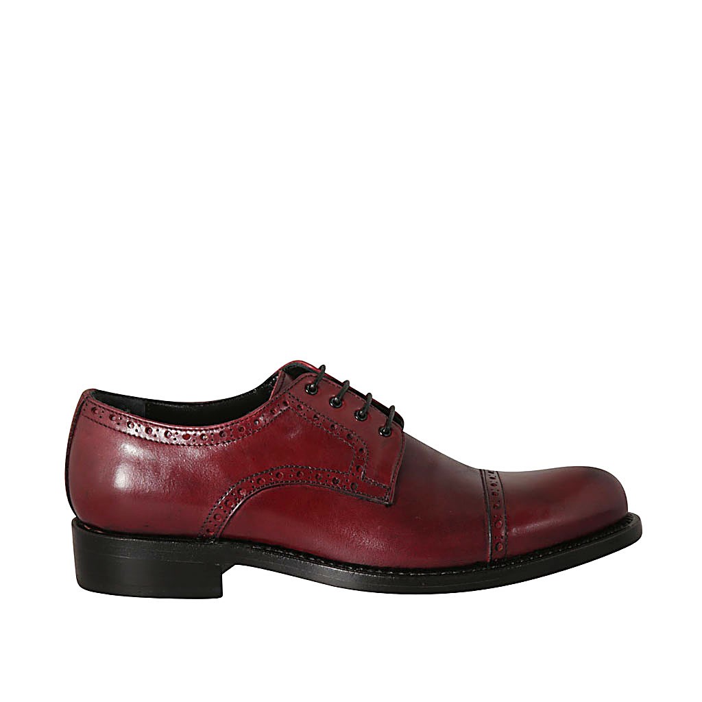 Chaussures Derby Homme En Cuir PU - Style Ville Habillé / Casual - Lacets Oxford - Pour Costume Ou Quotidien