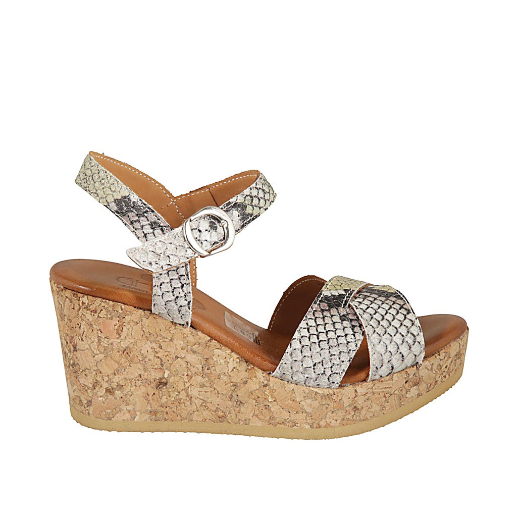 Sandalia Cuña Mujer | Online www.jardimartimoniz.pt