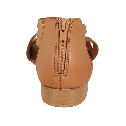 Chaussure ouverte femme cuir Clearance