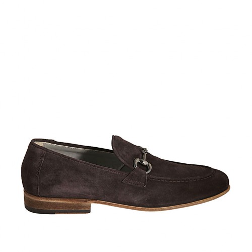 FRAU - Mocassino estivo in camoscio color T.Moro 3455
