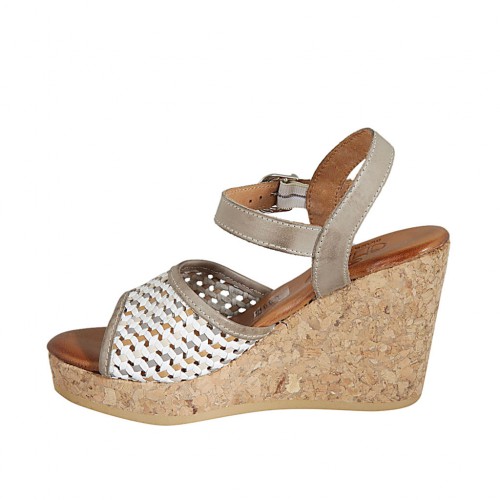tan platform sandal