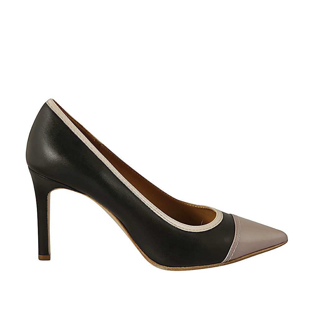 beige patent leather pumps