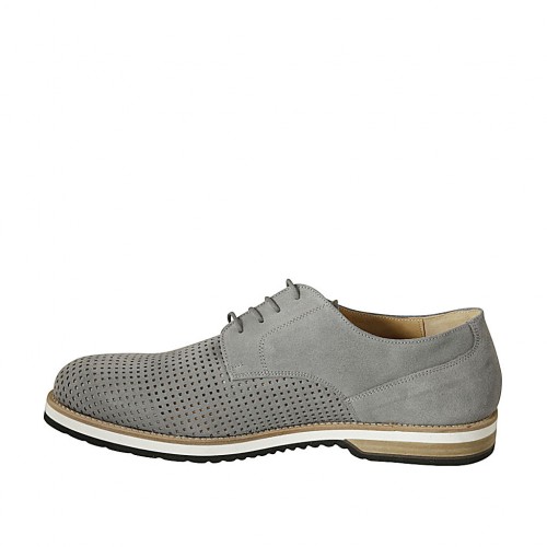 Basket daim homme sneakers daim homme basket daim gris Positano | D'Arienzo