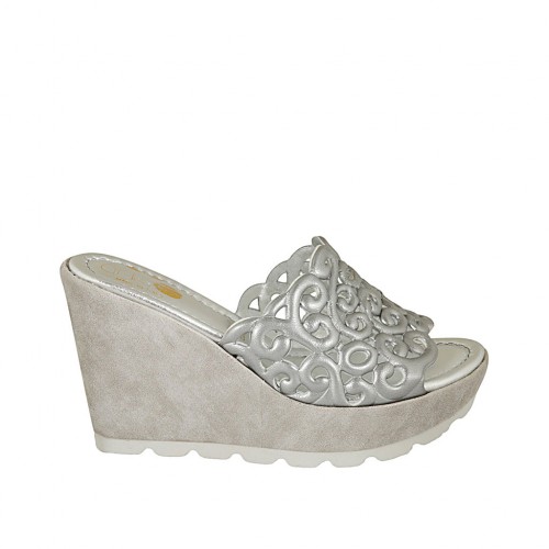 mule talon argent