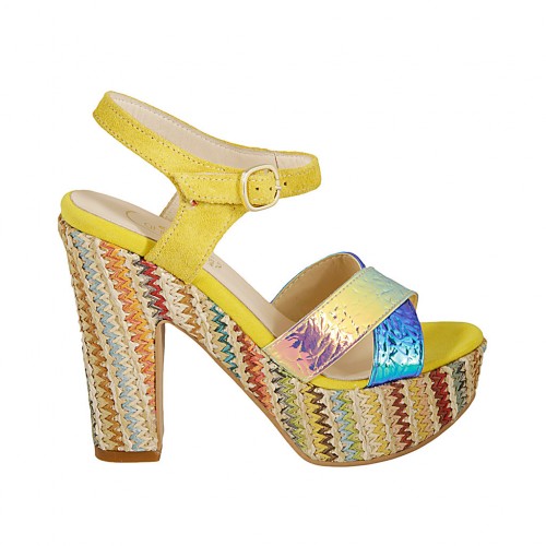 Sandale talon holographique cheap