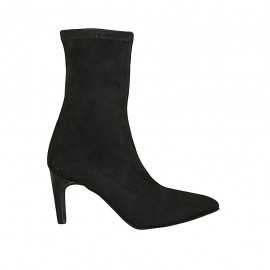 ladies long black boots size 6