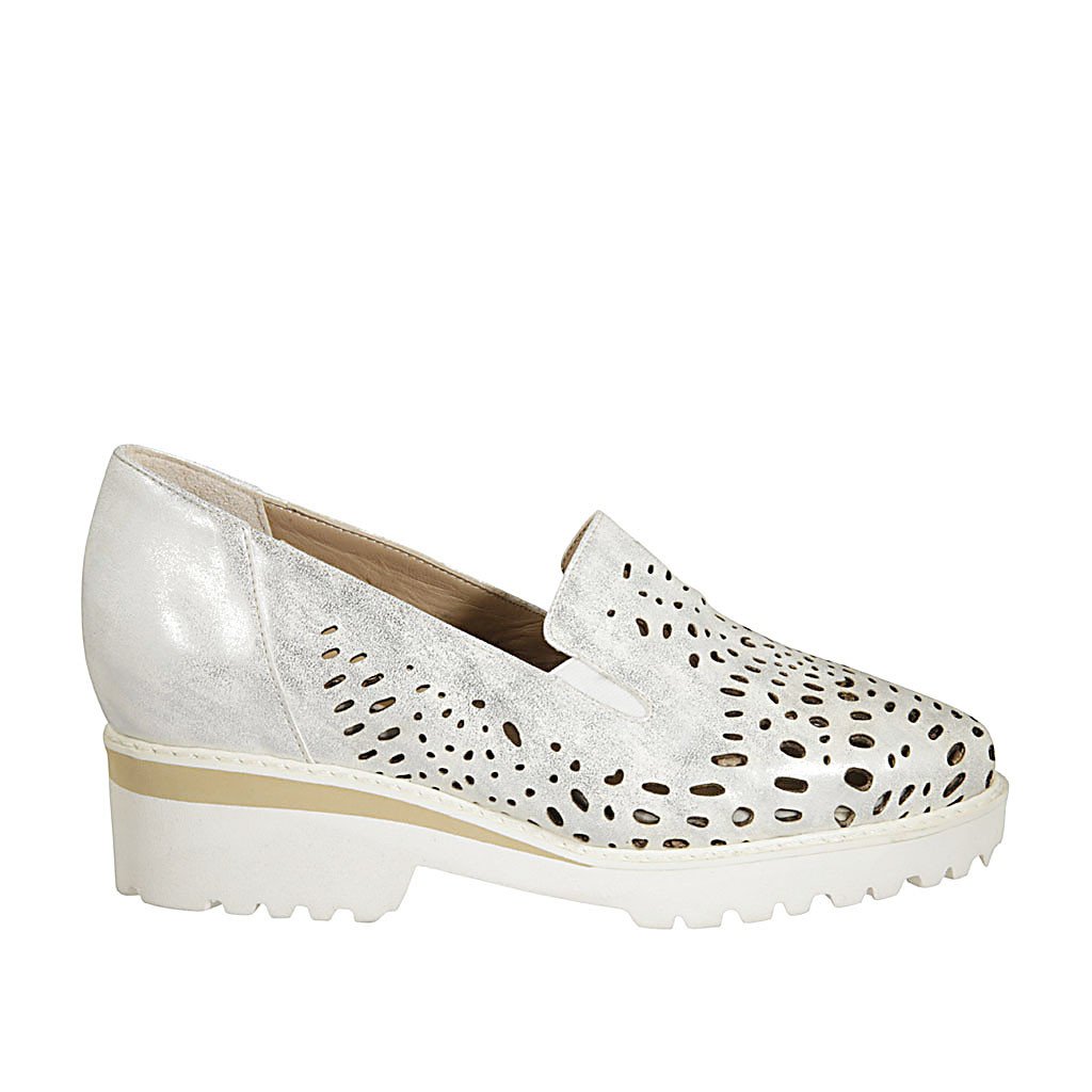 Scarpa Bassa Aerosoft Stretch 15 Donna - Pantofola Antiscivolo Con Plantare Estraibile, Made In Italy