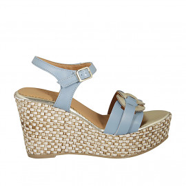 Woman's strap sandal in...