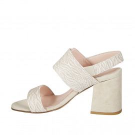 Woman's sandal with elastic... 2