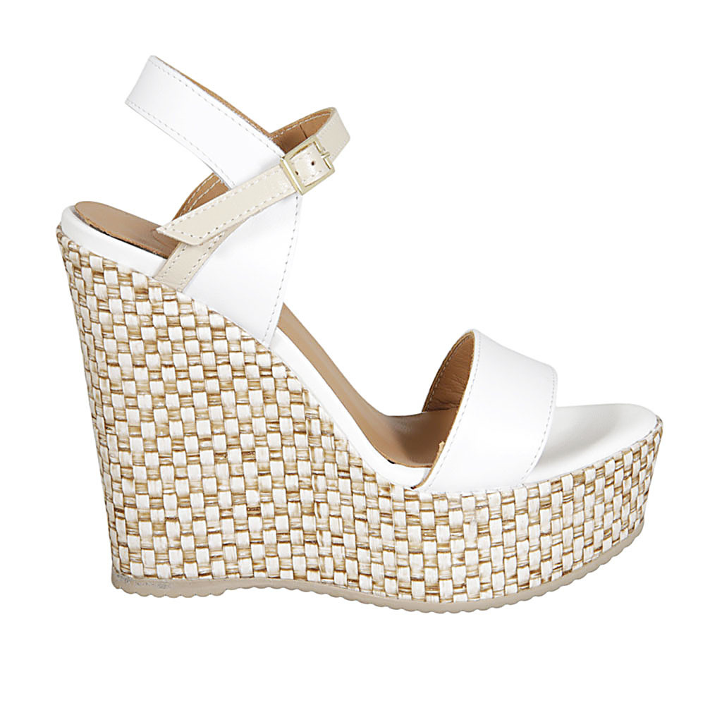 cuña con plataforma