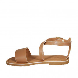 Woman's sandal with crossed... 2