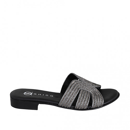 Damenschuhe Damenschuhe 43 in Stoff Silber GHIGO