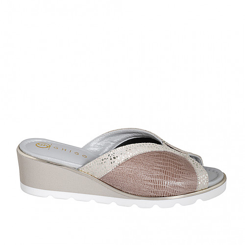 Mules Woman 35 in Leather Brown GHIGO