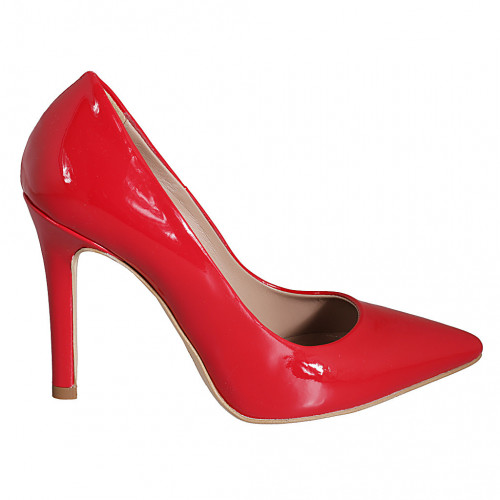 Pumps Woman 32 in Patent leather Red GHIGO