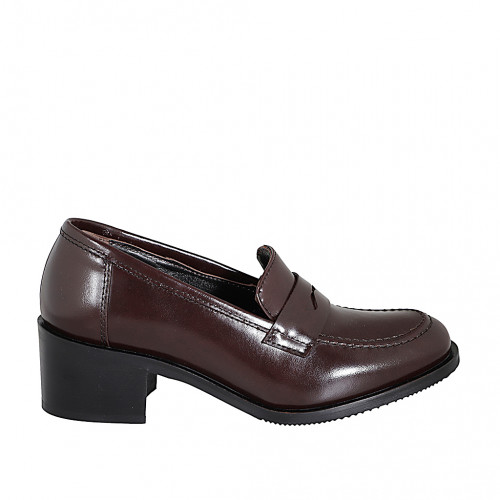 Damenschuhe Damenschuhe 45 in Leder Braun GHIGO
