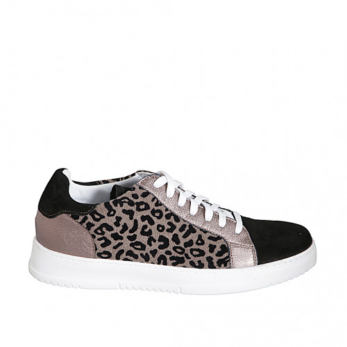 Women's shoes Woman 44 in Leather Silver GHIGO