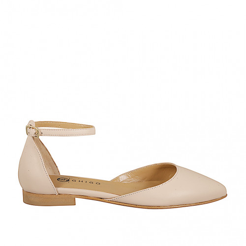 Open shoes Woman 44 in Leather Powder GHIGO