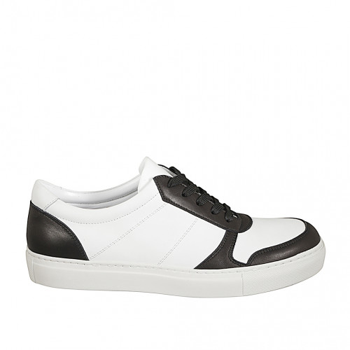 Women's shoes Woman 44 in Leather White GHIGO