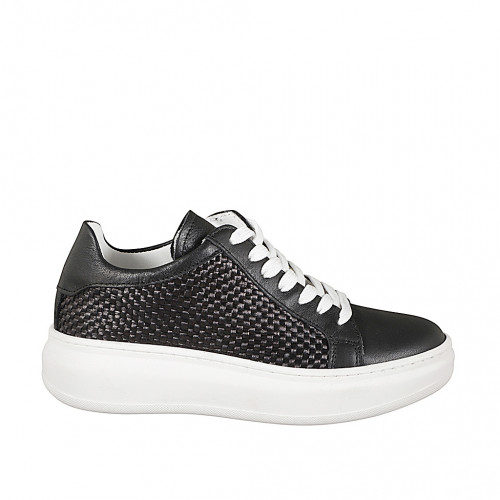 Damenschuhe Damenschuhe 46 in Leder Schwarz GHIGO